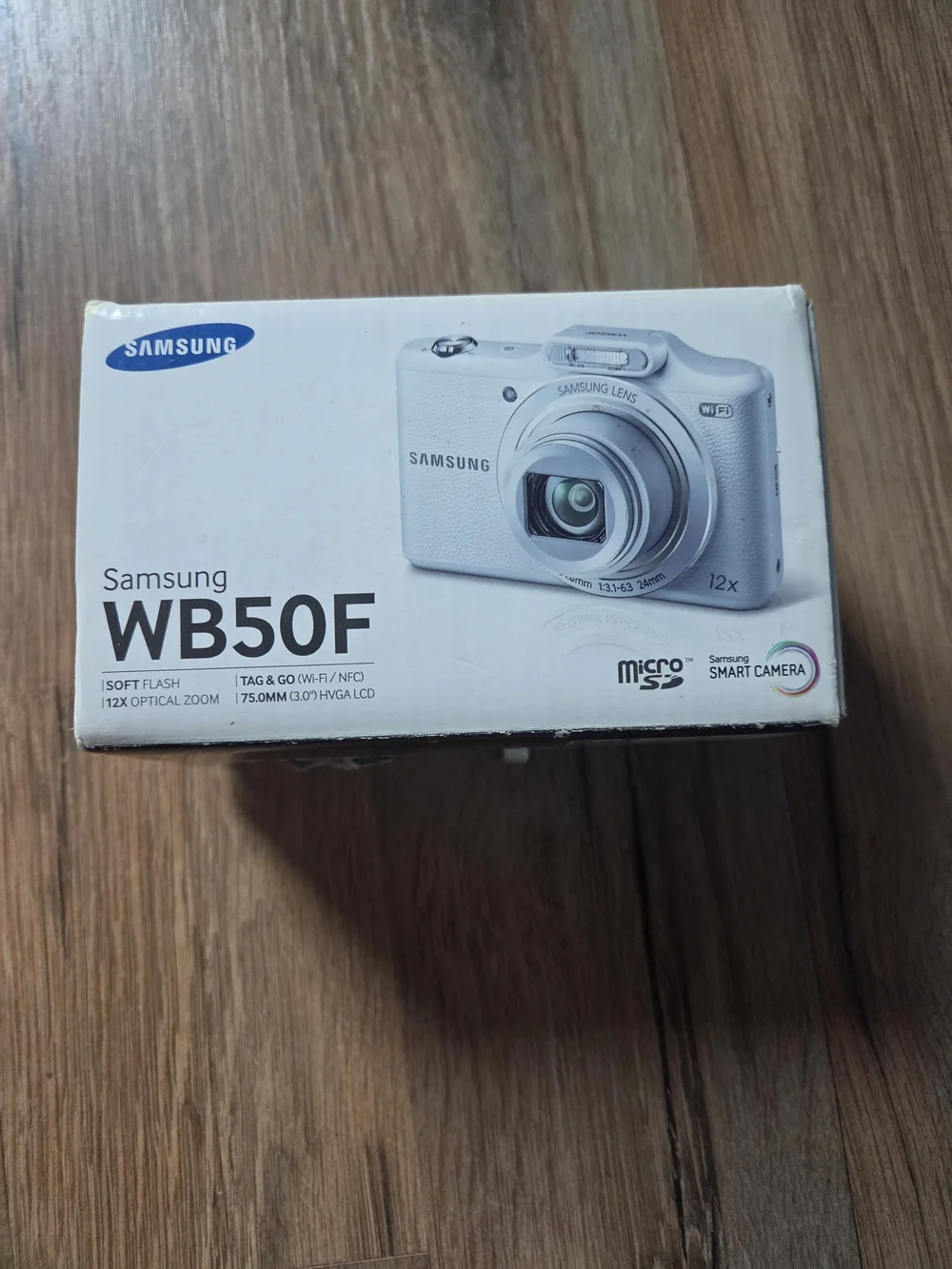 Samsung WB50F Compact Digital Camera - White